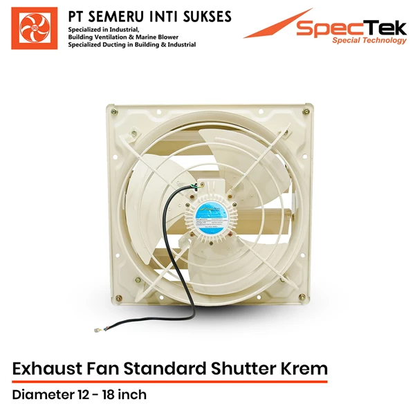 Exhaust Fan Standard Shutter Luxury