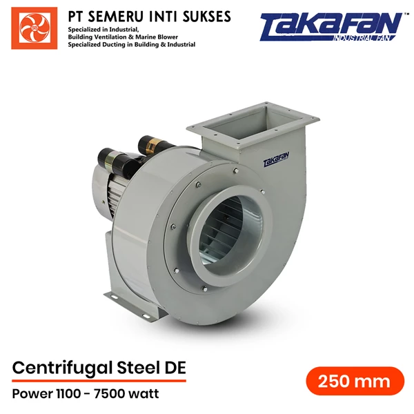 Centrifugal Fan Steel DE Blower